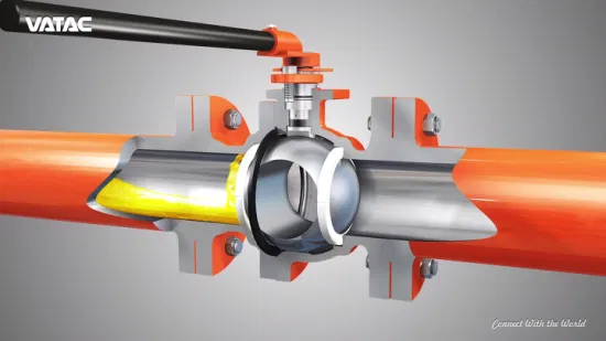 Válvula de esfera flutuante industrial elétrica e pneumática de latão, ferro fundido ou aço inoxidável forjado com extremidades de rosca/parafuso NPT ou Bsp